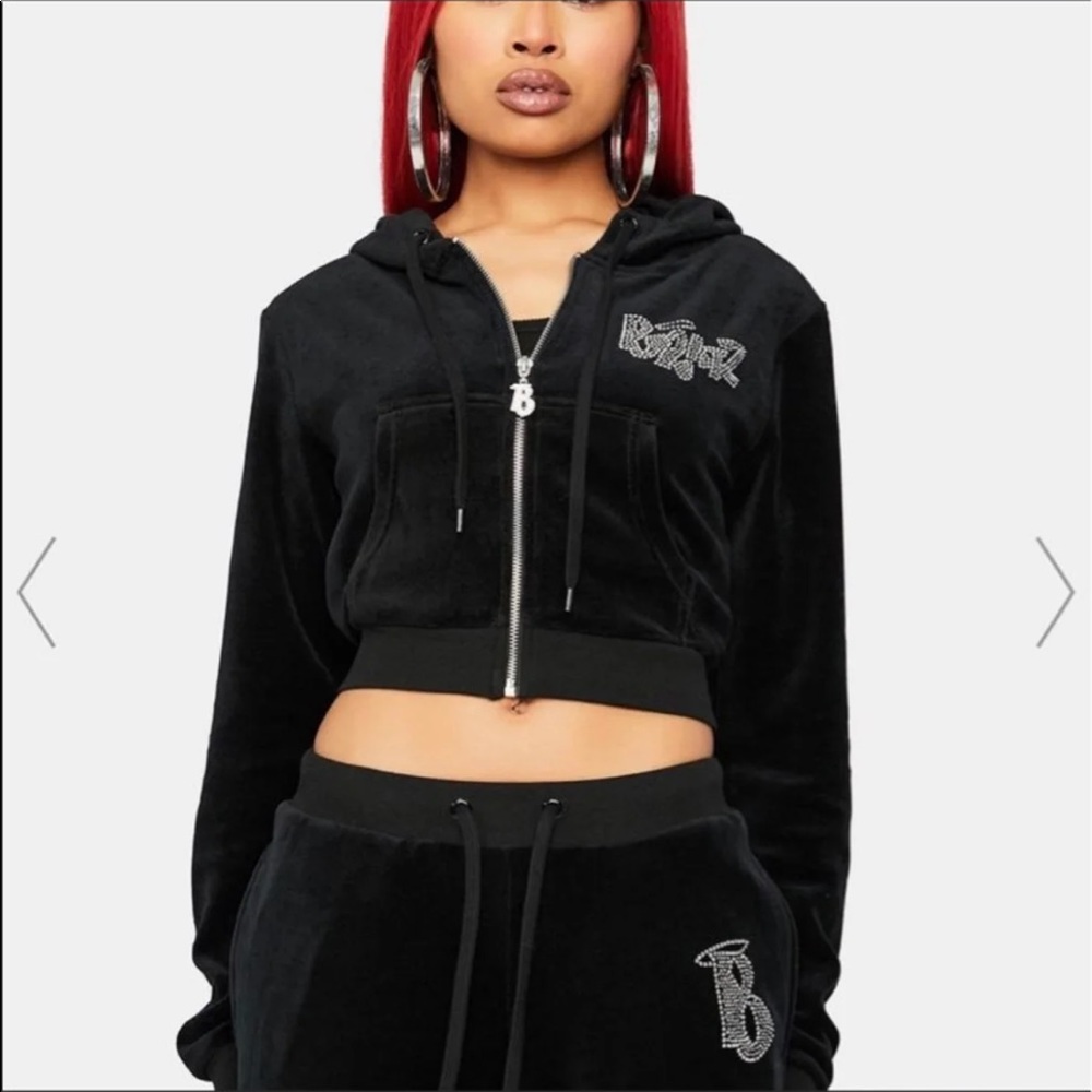 Dolls Killx Bratz Velour Tracksuit Jacket